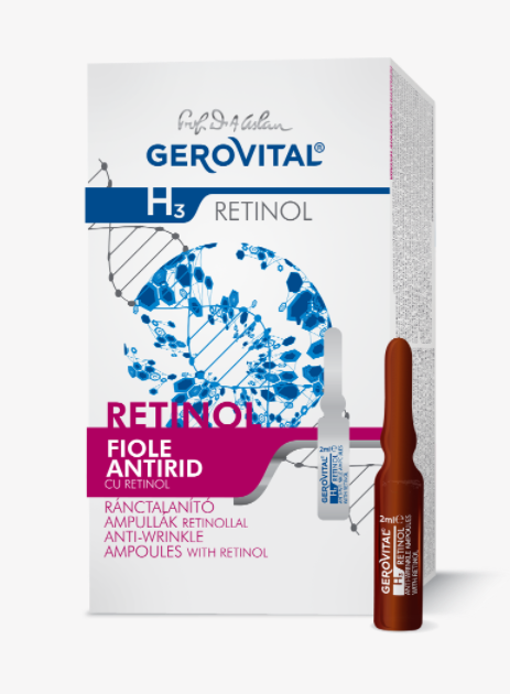 fiole antirid cu retinol